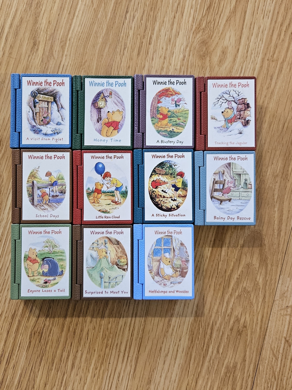 11 Winnie The Pooh Hallmark Collectible Storybook Christmas Ornaments